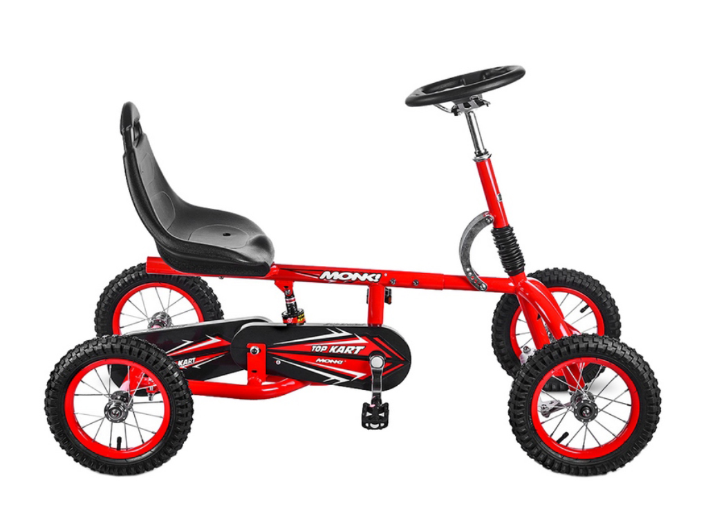 Карт залізний педальний. Bambi kart M 1697-3-2