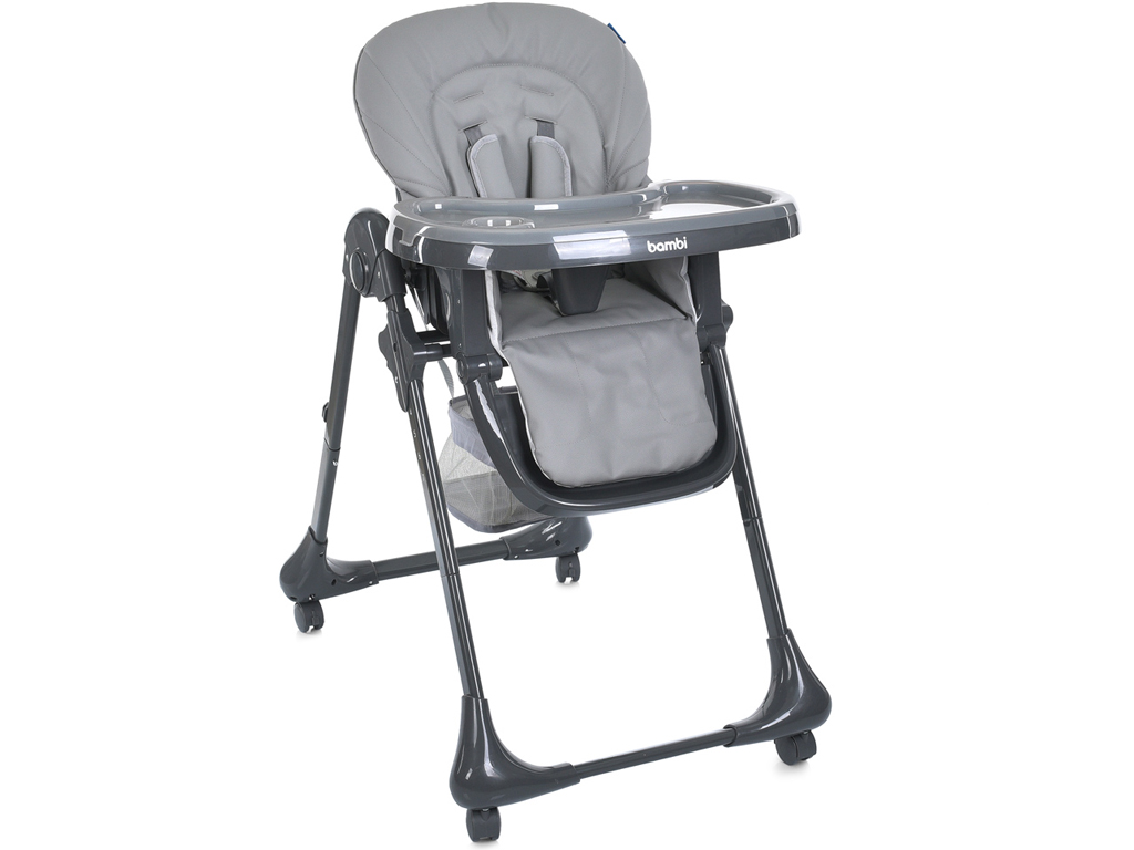 Стульчик для кормления. Bambi M 3233L-G Gray