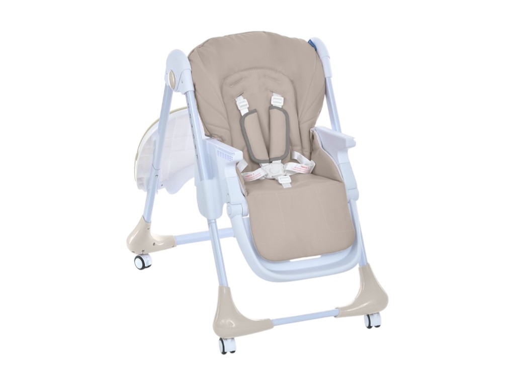 Стільчик для годування. M 3233L Taupe Beige з регулюванням висоти та спинки, бежевий