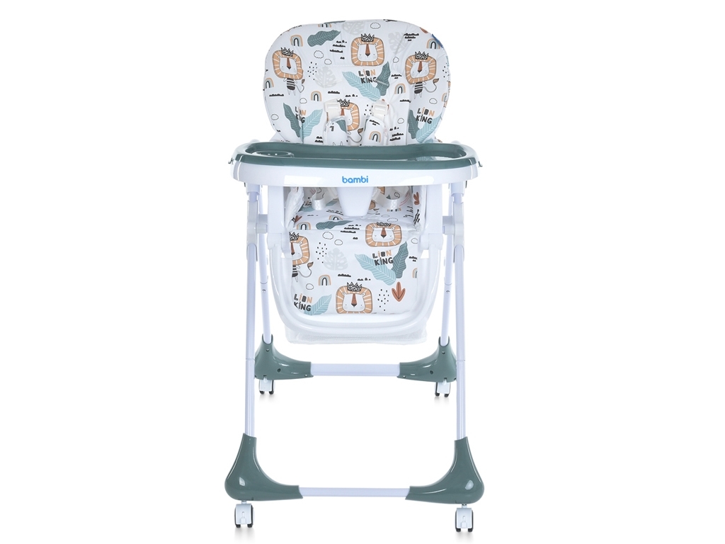 Стільчик для годування. Bambi M 3233 Lion King Teal