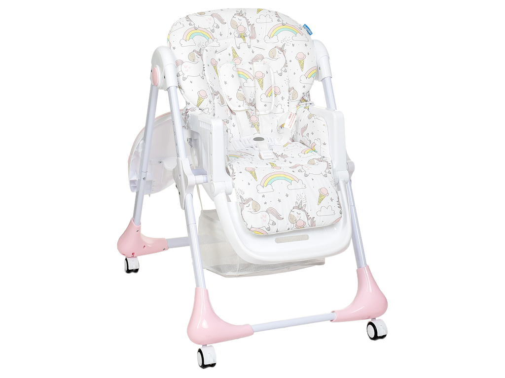 Стульчик для кормления. Bambi M 3233 Unicorn Pink