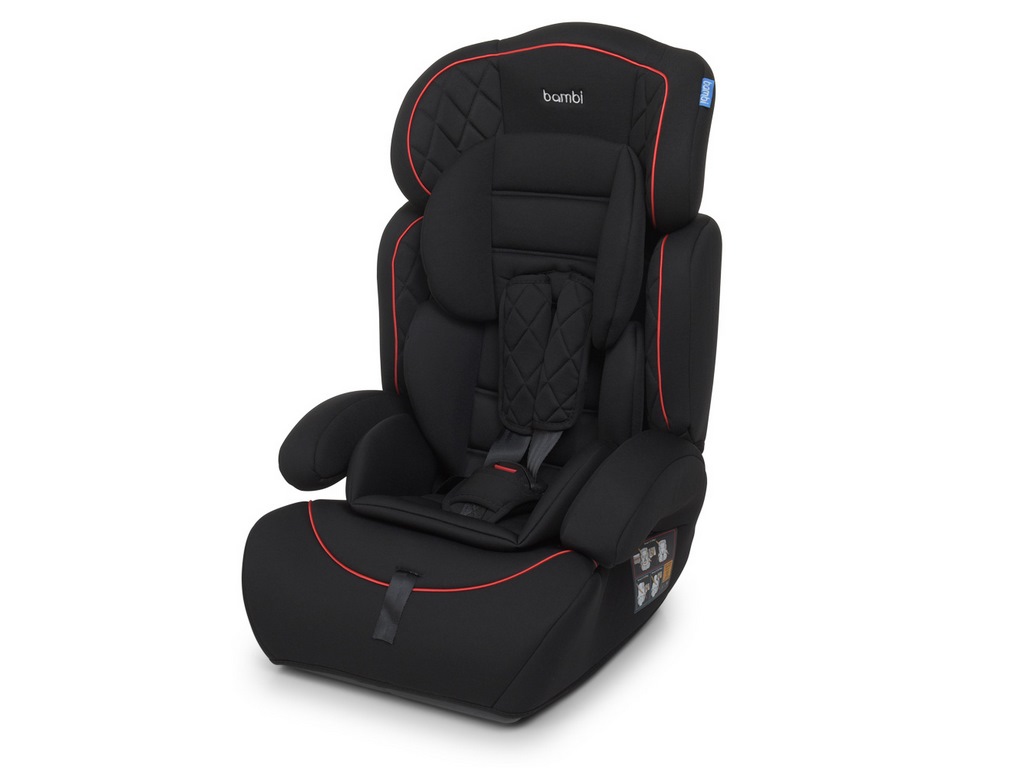 Автокрісло дитяче 2в1. Bambi M 3546 Black