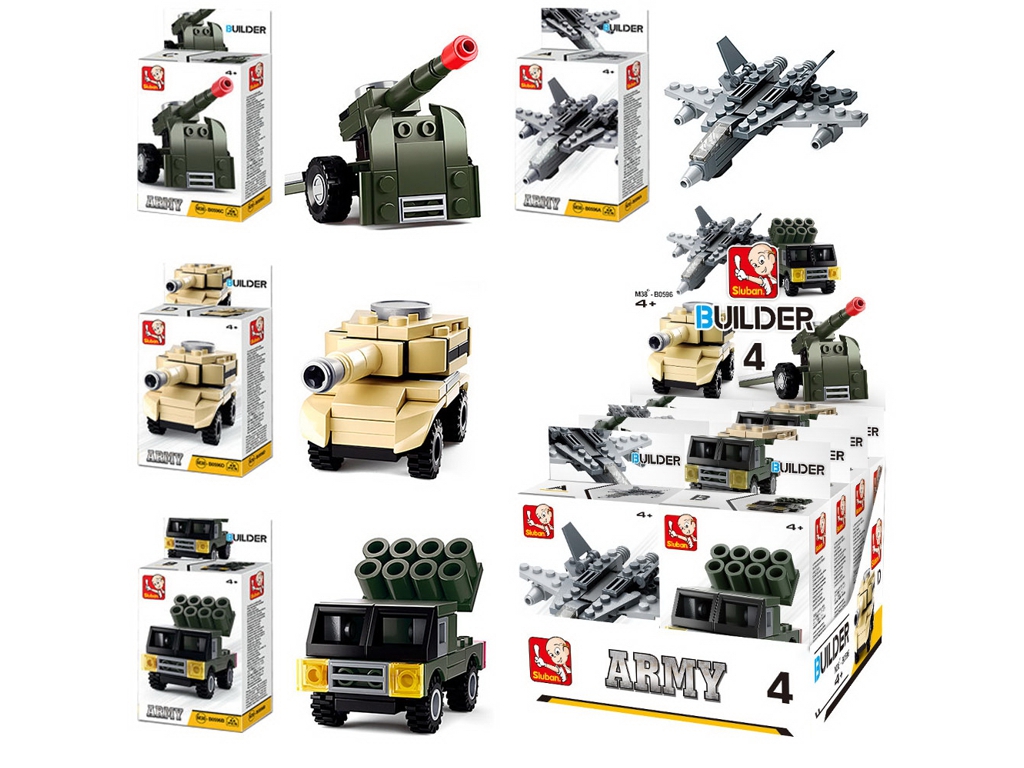 Конструктор Военный транспорт B0596