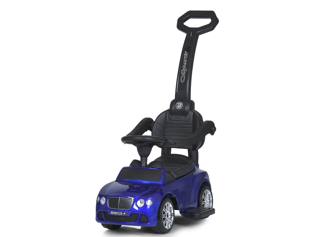 Каталка-толокар із батьківською ручкою 2в1. Bambi Racer M 3901LS-4