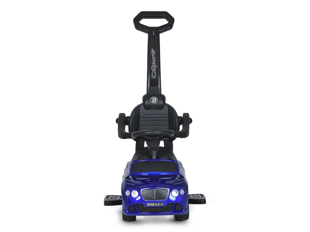 Каталка-толокар із батьківською ручкою 2в1. Bambi Racer M 3901LS-4