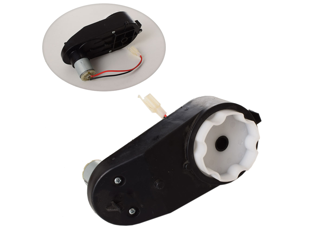 Редуктор в зборі з мотором для електромобіля M 4109. M 4109-GEAR BOX