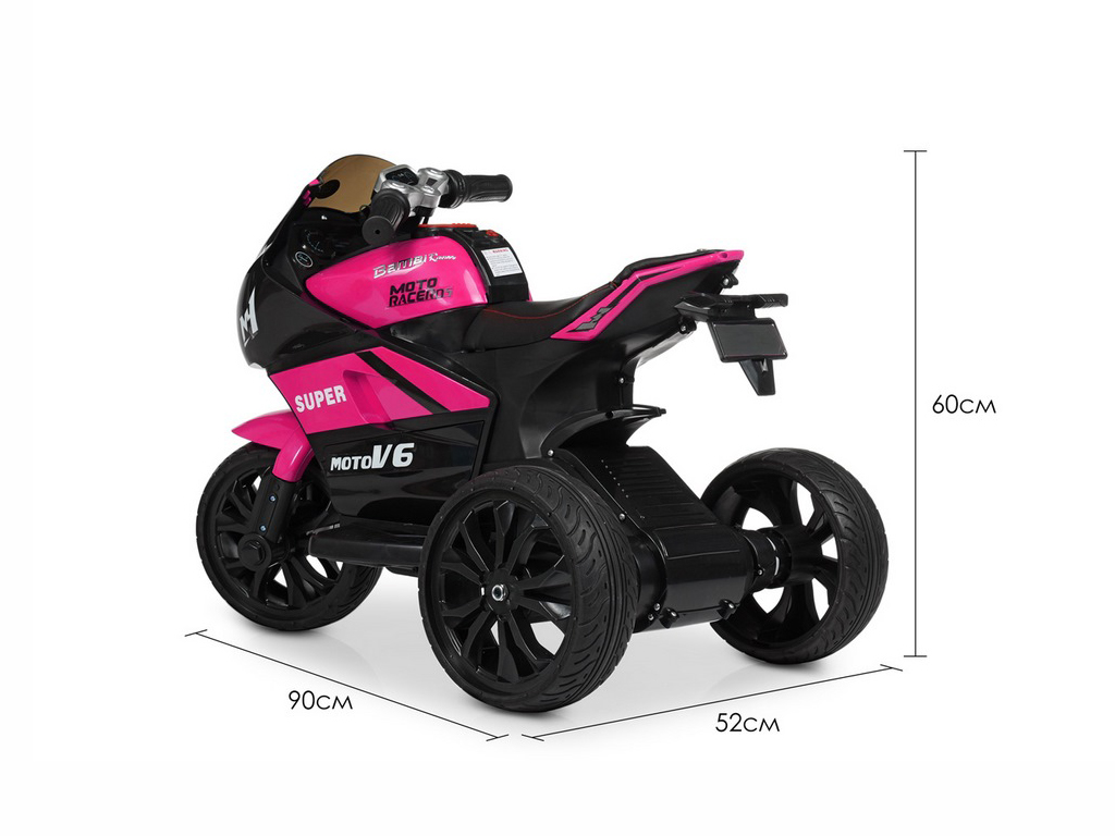 Дитячий електромотоцикл. Bambi Racer M 4135EL-8