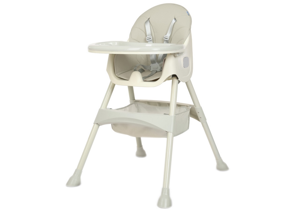 Стульчик для кормления. Bambi M 4136-2 Ice Gray