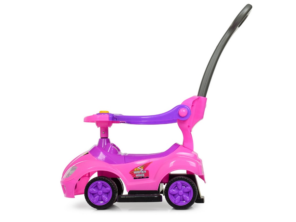 Каталка-толокар із батьківською ручкою. Bambi M 4205-8