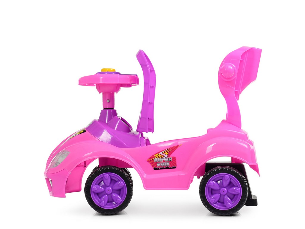 Каталка-толокар із батьківською ручкою. Bambi M 4205-8