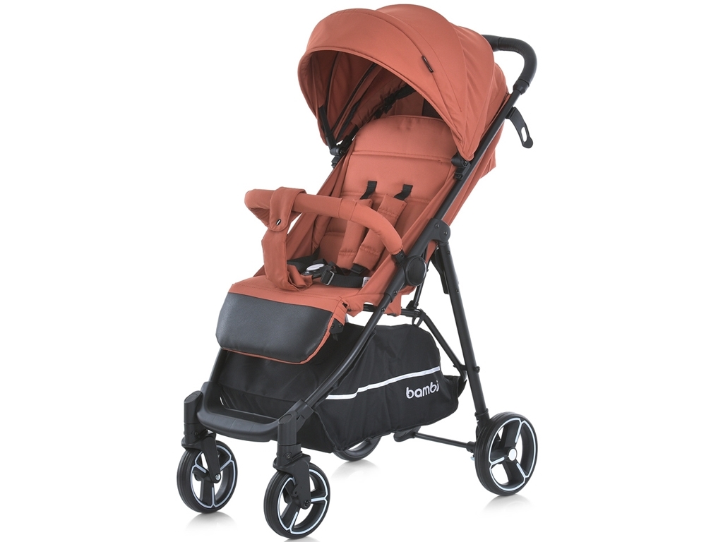 Коляска дитяча прогулянкова. Bambi M 4249-2 Orange Matt
