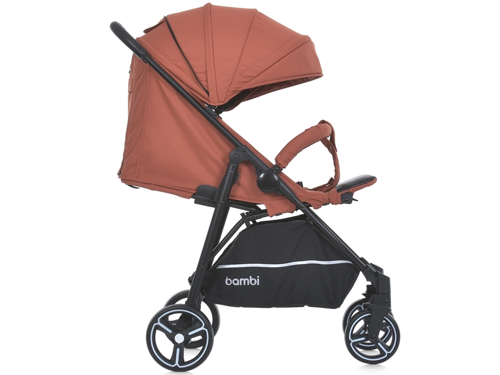 Коляска дитяча прогулянкова. Bambi M 4249-2 Orange Matt