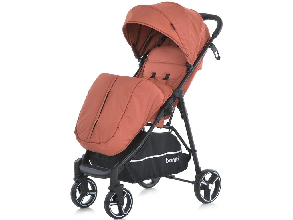 Коляска дитяча прогулянкова. Bambi M 4249-2 Orange Matt