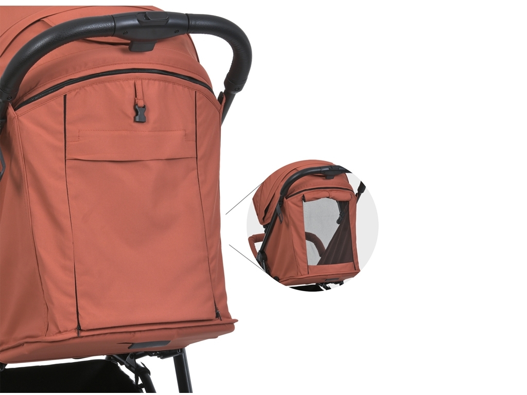 Коляска дитяча прогулянкова. Bambi M 4249-2 Orange Matt