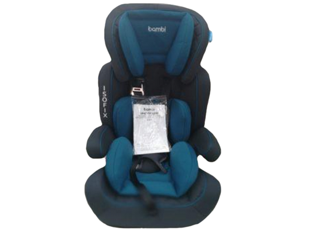 Автокрісло дитяче Bambi M 4250 Blue, група I–II–III, 1-12 років, з ISOFIX, Bambi