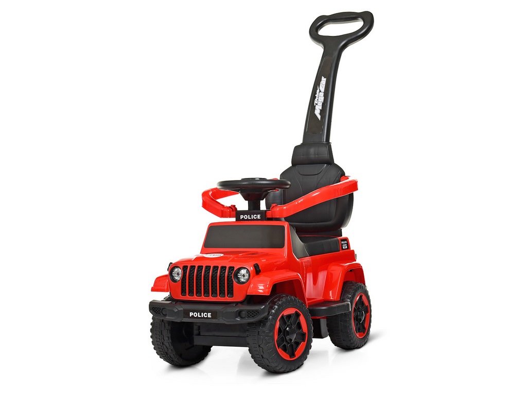 Каталка-толокар із батьківською ручкою 2в1. Bambi M 4288-3