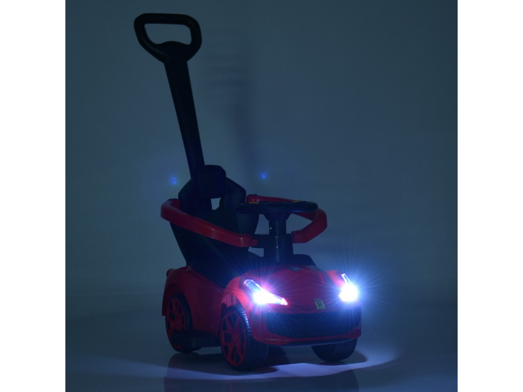 Каталка-толокар із батьківською ручкою. Bambi Racer M 4741-7