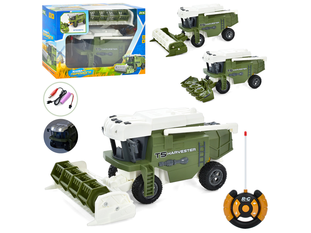 Комбайн на радіокеруванні 21 см. Limo Toy M 4949