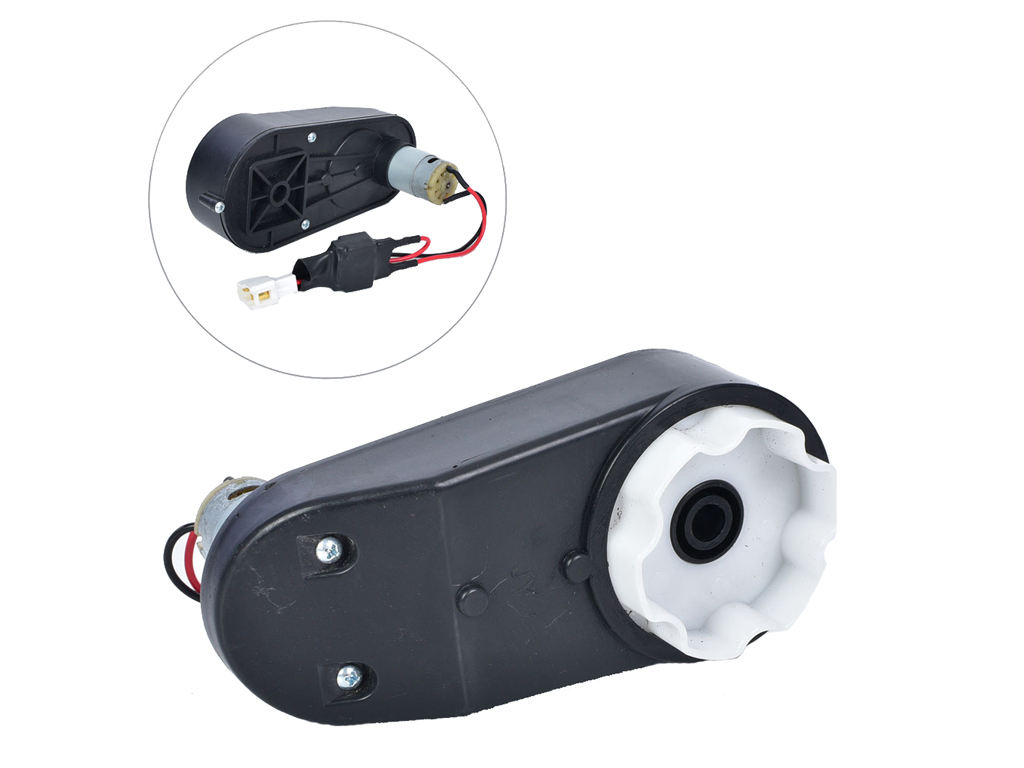 Редуктор у зборі з мотором для машини M 5012. M 5012-GEAR BOX