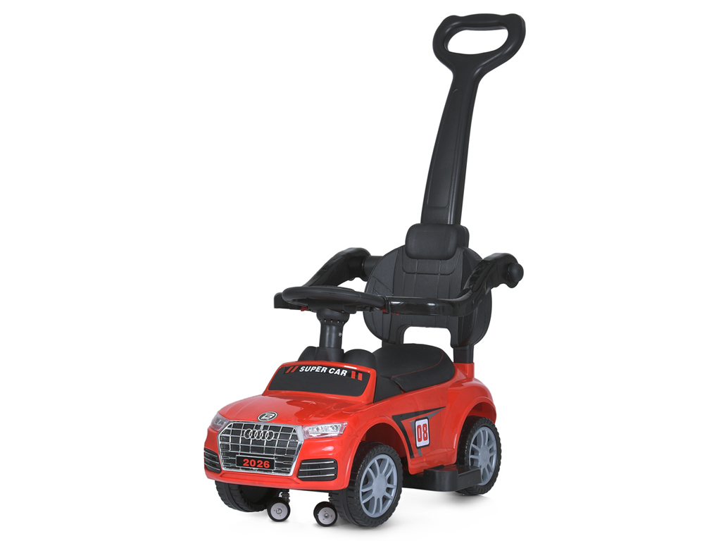 Каталка-толокар із батьківською ручкою. Bambi Racer M 5045L-3