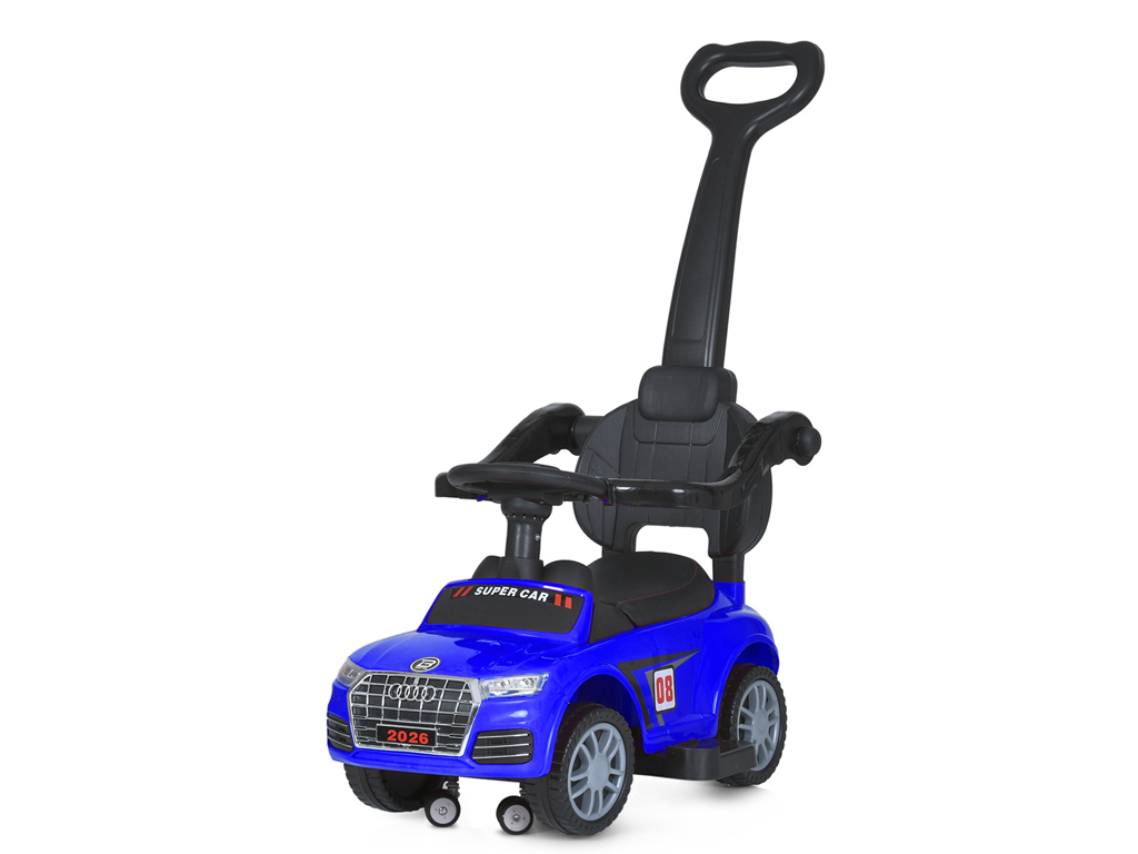 Каталка-толокар із батьківською ручкою. Bambi Racer M 5045L-4