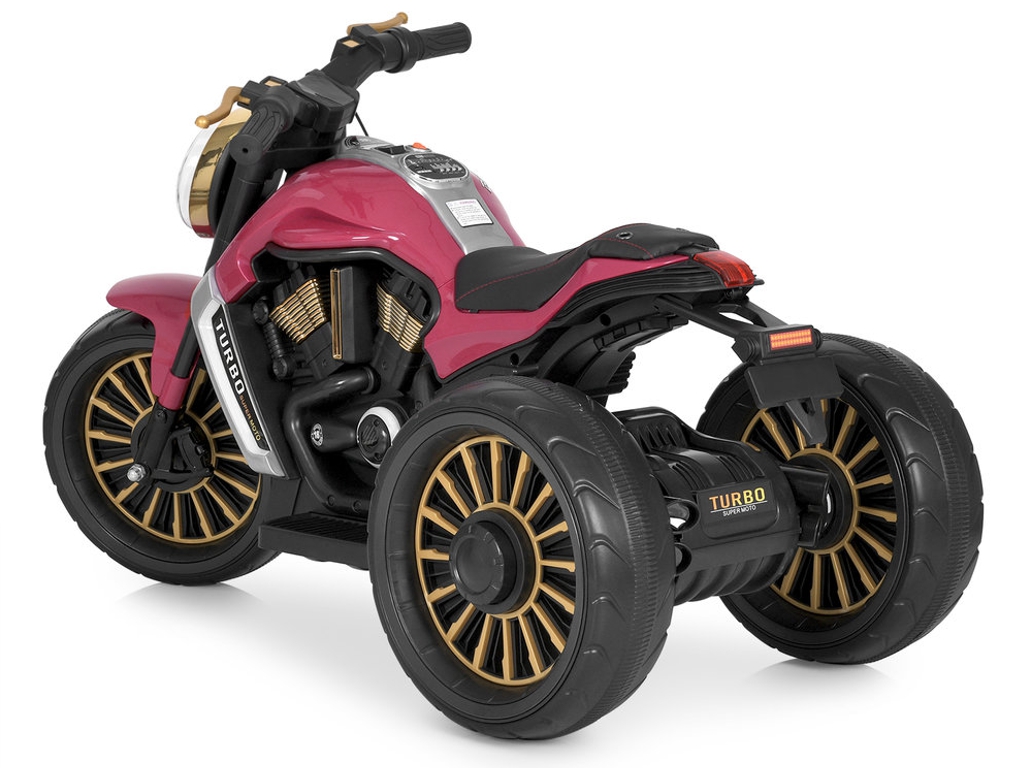 Дитячий електромотоцикл Bambi Racer M 5048EL-8, 2х25W, 1х12V/9AH, MP3, USB, Bluetooth, TF