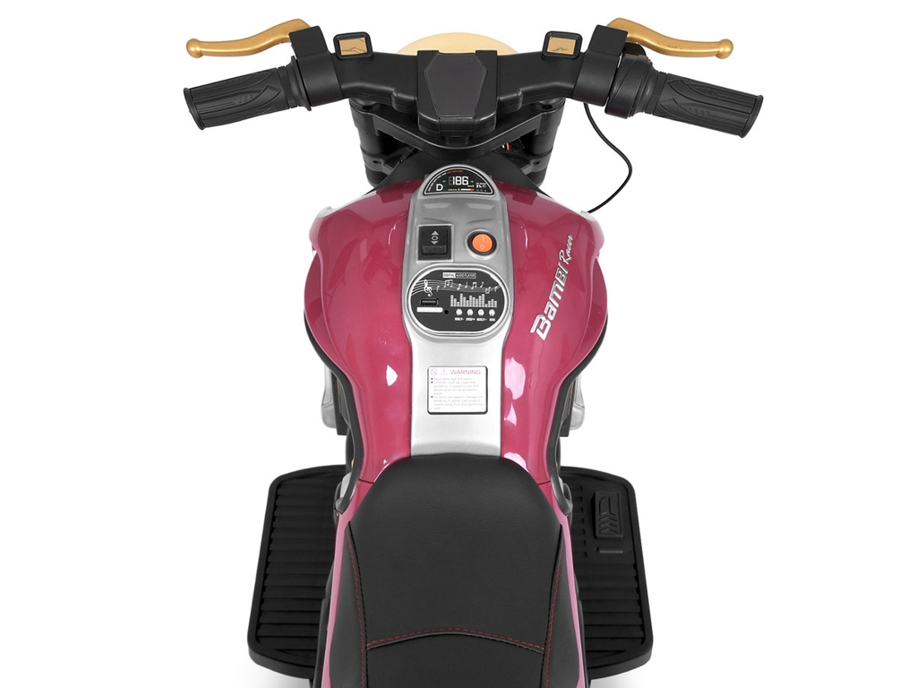 Дитячий електромотоцикл Bambi Racer M 5048EL-8, 2х25W, 1х12V/9AH, MP3, USB, Bluetooth, TF