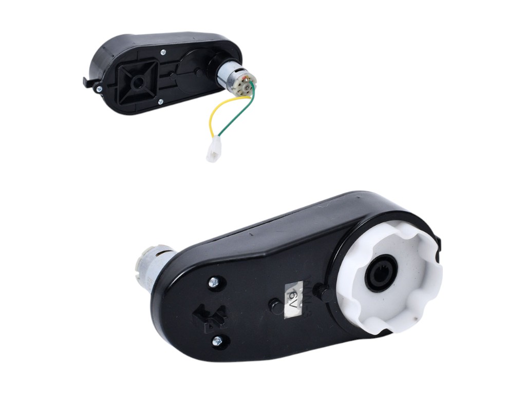 Рулевой редуктор для квадроцикла M 5054 ST-GEAR, 6V, RPM13000, отверстие под ось 10мм, длина 17см