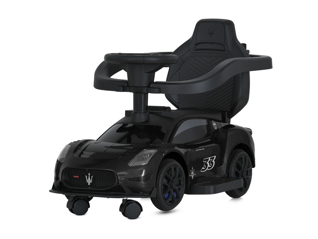 Каталка-толокар із батьківською ручкою Maserati 2в1. M5106-2