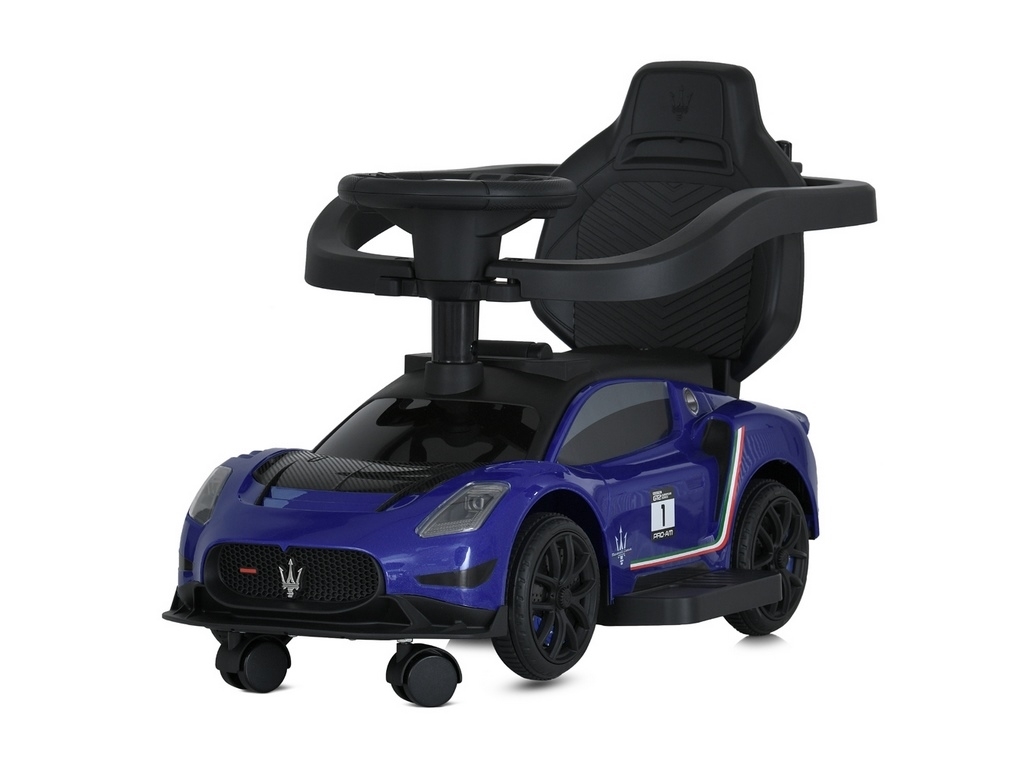 Каталка-толокар із батьківською ручкою Maserati 2в1. M5106-4