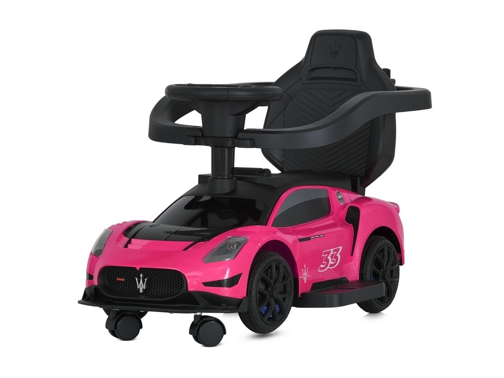 Каталка-толокар із батьківською ручкою Maserati 2в1. M5106-8