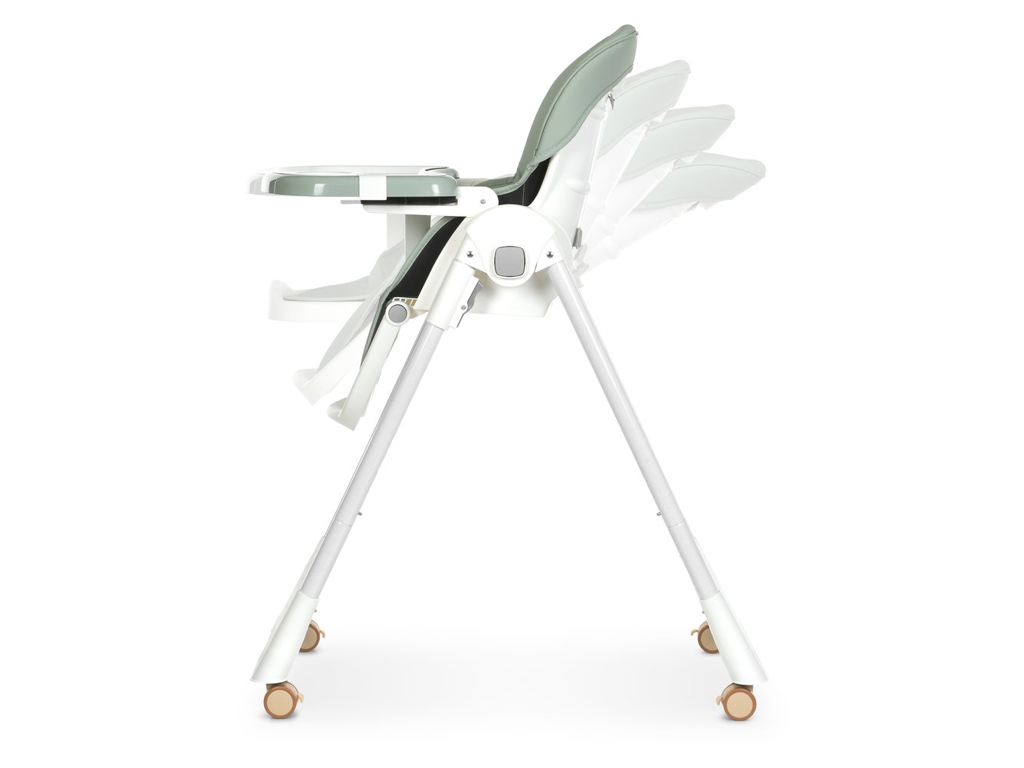 Дитячий стульчик для годування Bambi M 5673 Mint, 8 положень висоти, 2 положення спинки, м'ятний