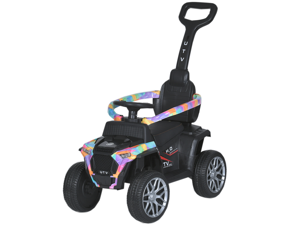 Каталка-толокар із батьківською ручкою 2в1. Bambi Racer M 5731EL-12