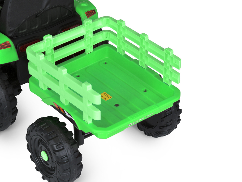Дитячий електромобіль Трактор з причепом. Bambi Racer M 5733EBLR-5