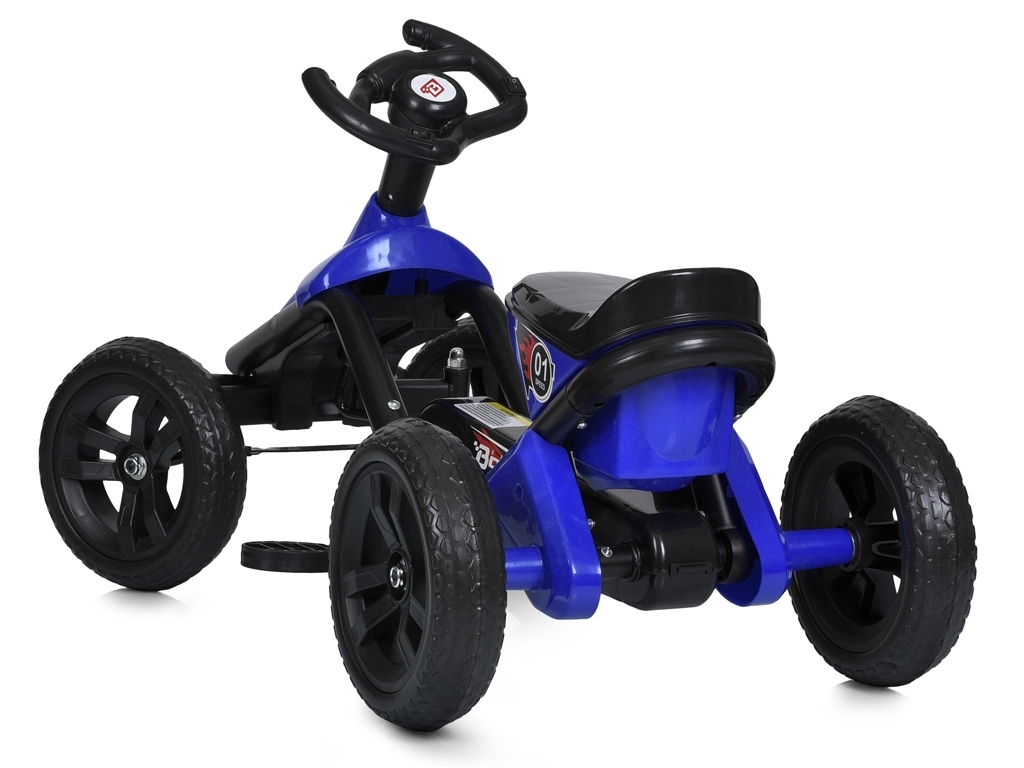 Карт залізний педальний. Bambi kart M 5848E-4