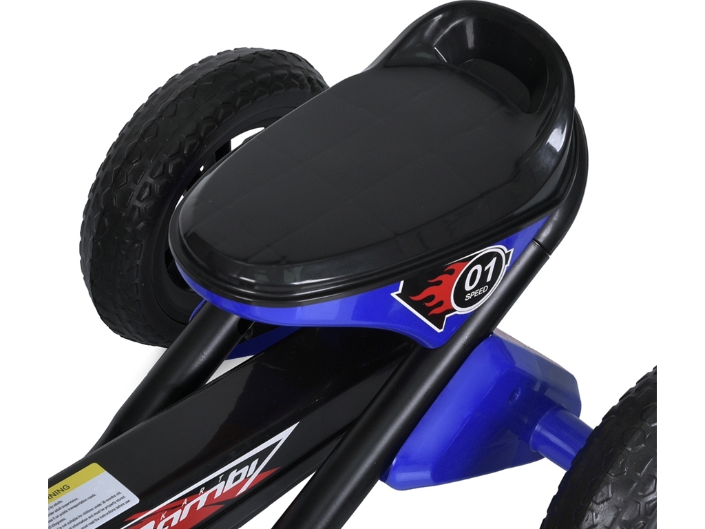 Карт залізний педальний. Bambi kart M 5848E-4