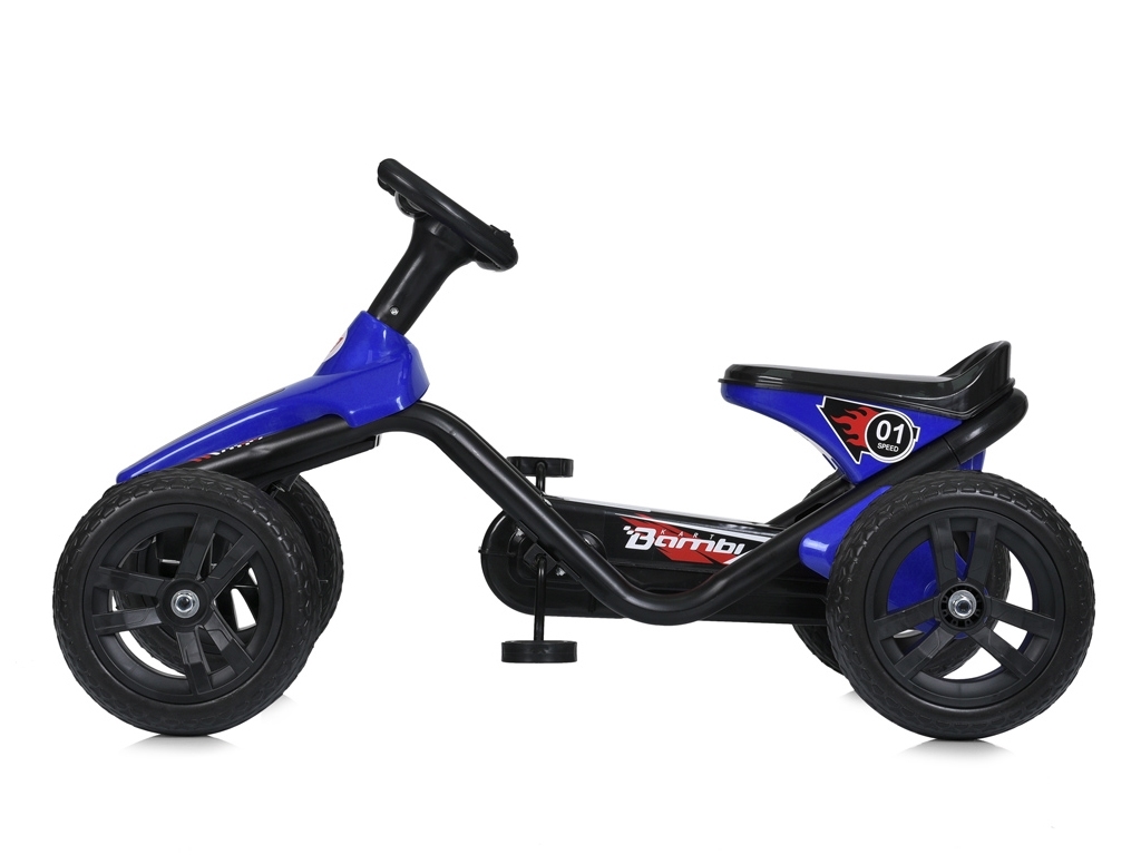 Карт залізний педальний. Bambi kart M 5848E-4
