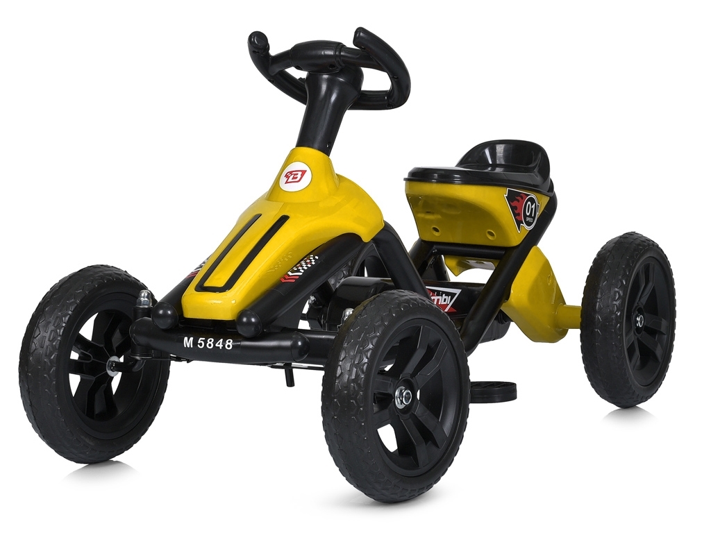 Карт залізний педальний. Bambi kart M 5848E-6