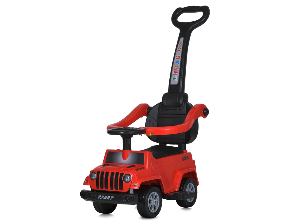 Каталка-толокар із батьківською ручкою 2в1. M 5902L-3
