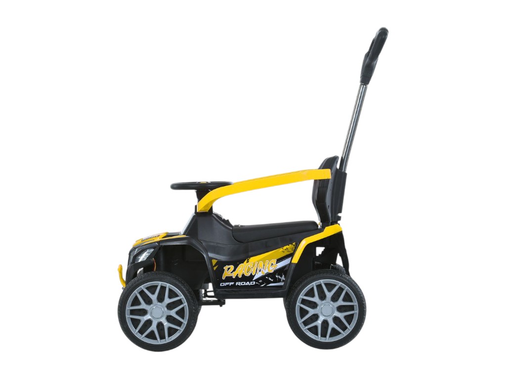 Електромобіль квадроцикл M 6126EBLR-6, 6V, 25W, музика, світло, Bluetooth, EVA колеса, жовтий, Bambi