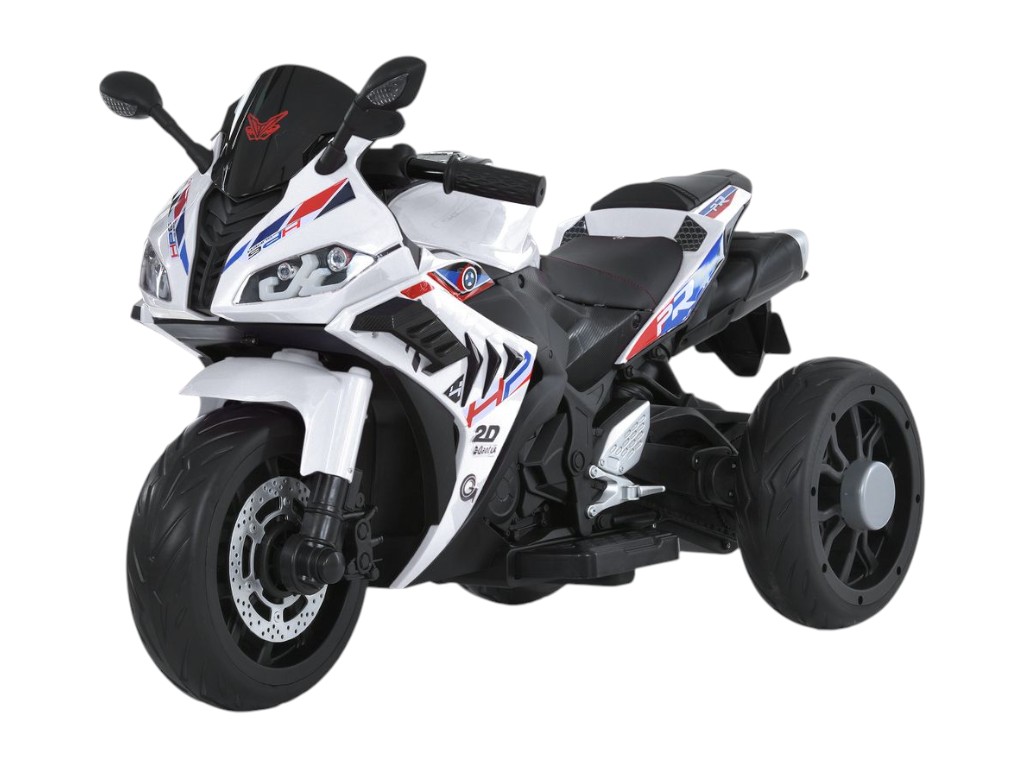 Електромотоцикл M 6273EL-1 білий електро Bambi Racer