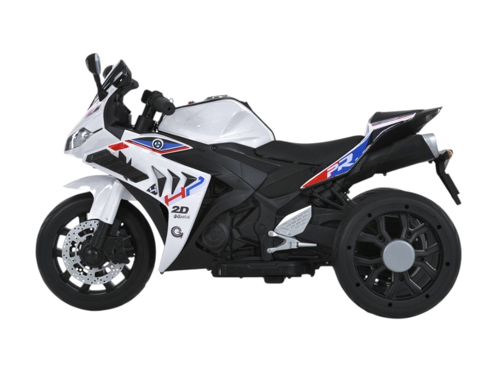 Електромотоцикл M 6273EL-1 білий електро Bambi Racer