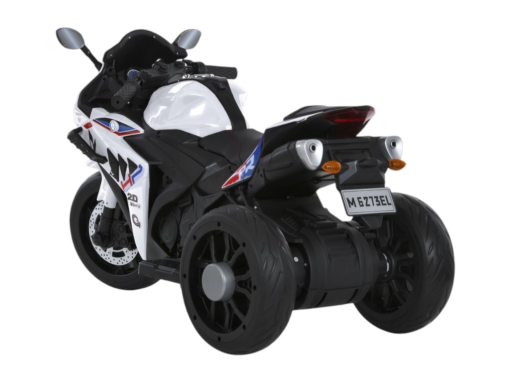 Електромотоцикл M 6273EL-1 білий електро Bambi Racer