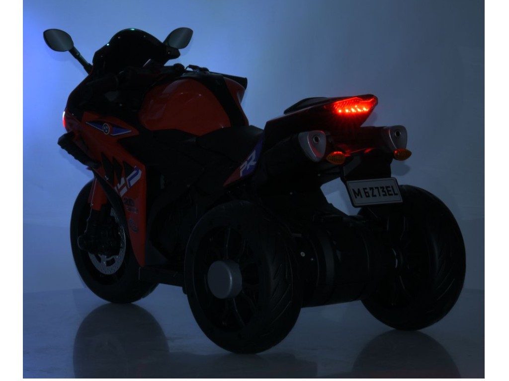 Електромотоцикл M 6273EL-1 білий електро Bambi Racer