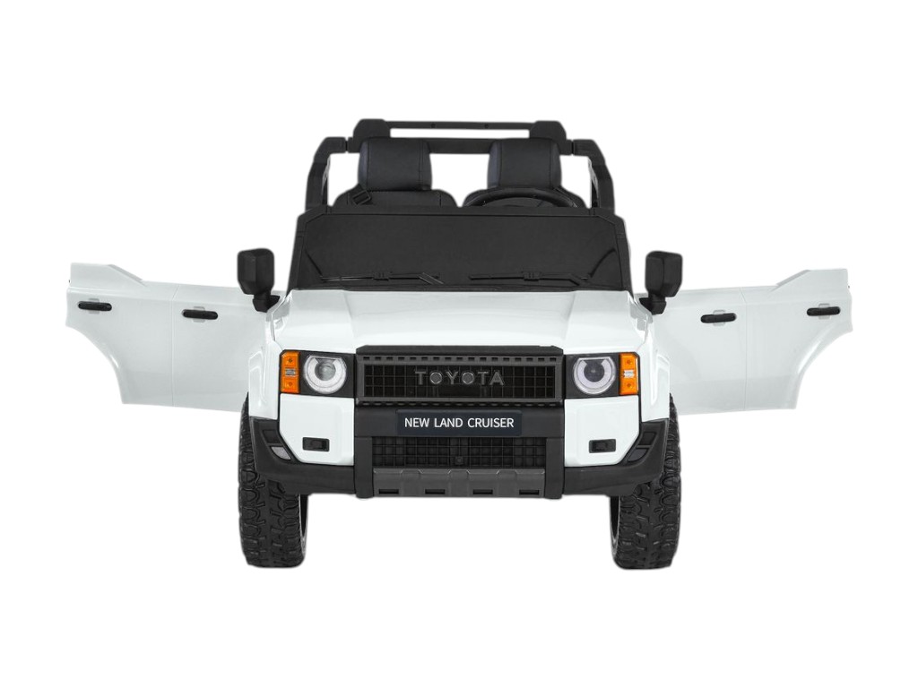 Електромобіль джип M 6280EBLR-1,12V,2×45W, MP3, Bluetooth, EVA колеса, шкіряне сидіння, білий, Bambi