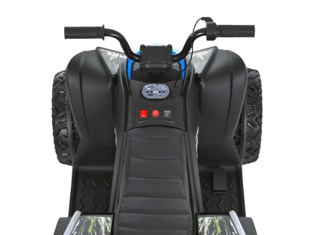 Електроквадроцикл, M 6283EL-4, музика та світло, синій, Bambi Racer