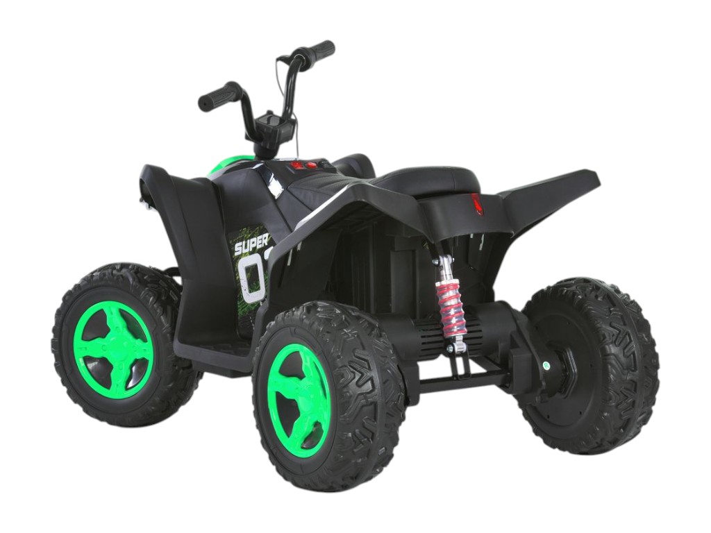 Електроквадроцикл, M 6283EL-5, музика та світло, зелений, Bambi Racer