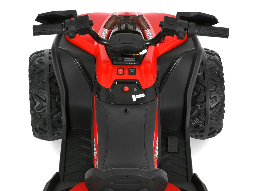 Квадроцикл Bambi Race M 6294EL-3, 2х45W, 1х12V/9AH, EVA, MP3, USB, TF, Blutooth, червоний