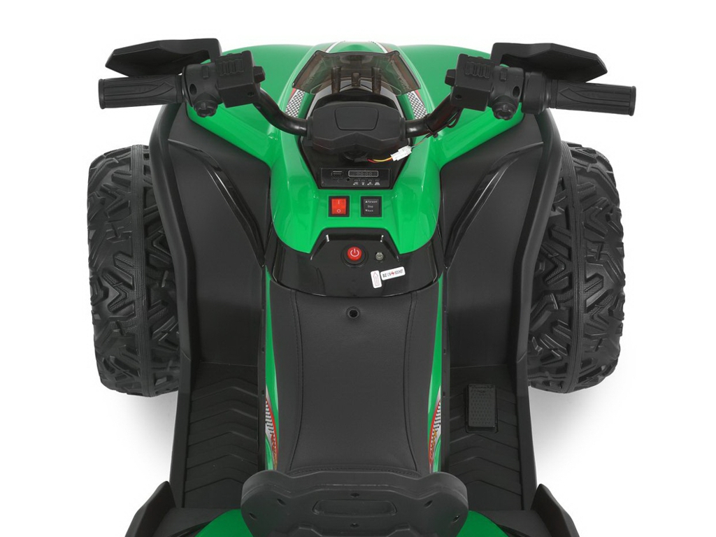 Квадроцикл Bambi Race M 6294EL-5, 2х45W, 1х12V/9AH, EVA, MP3, USB, TF, Blutooth, зелений