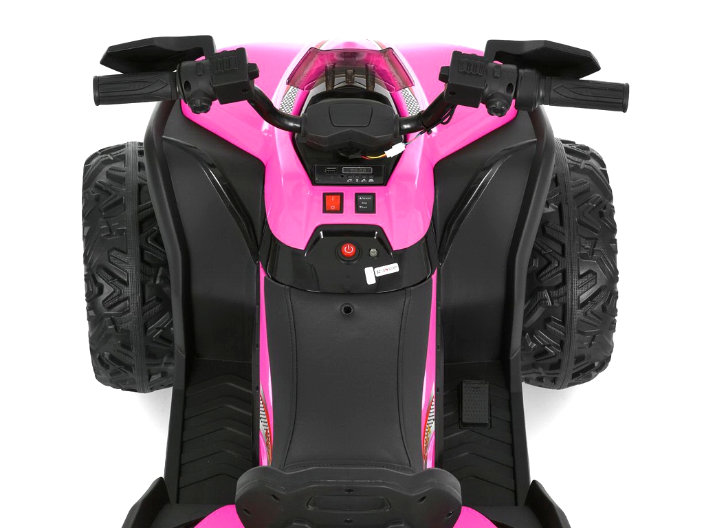 Квадроцикл Bambi Race M 6294EL-8, 2х45W, 1х12V/9AH, EVA, MP3, USB, TF, Blutooth, рожевий